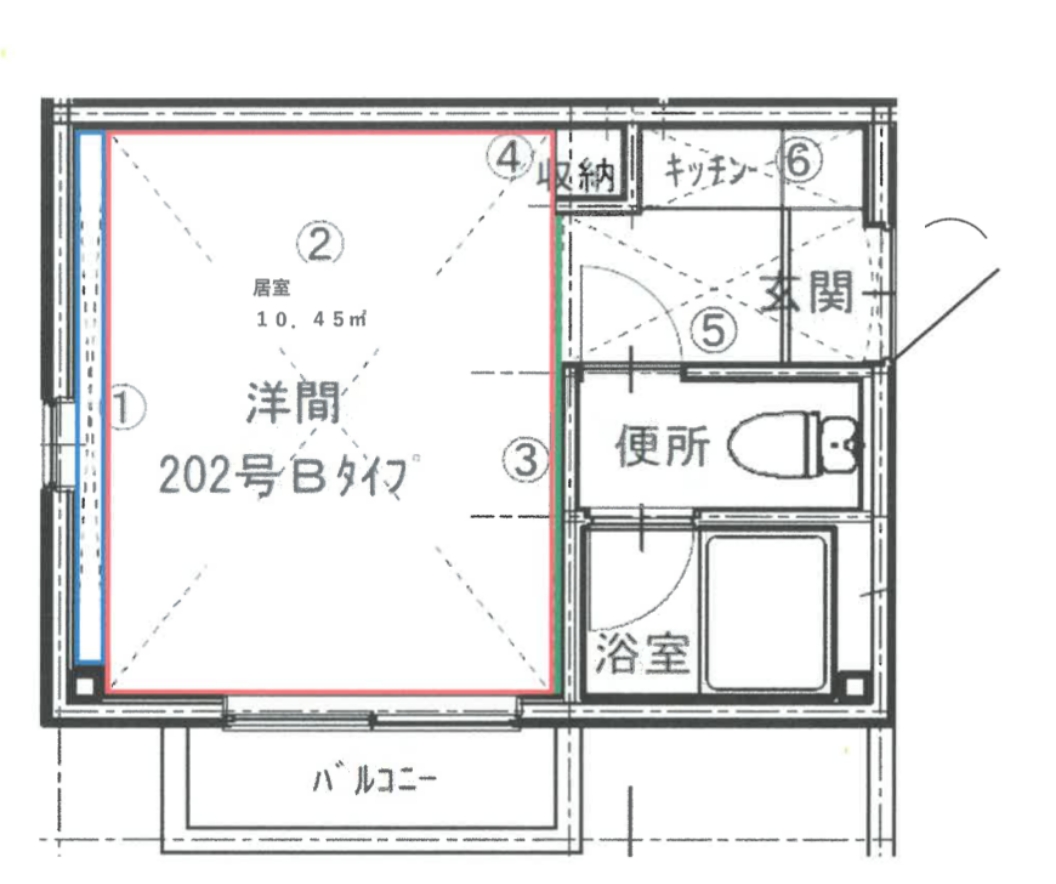 202号(共有スペース)